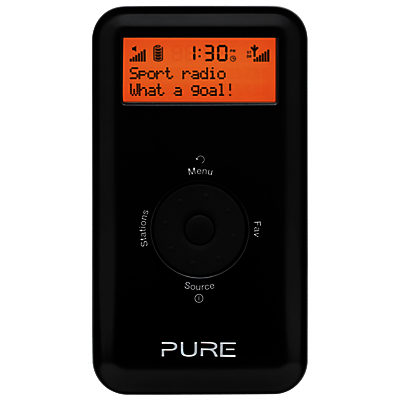 Pure Move 2500 DAB/FM Personal Stereo Radio Black Pure Move 2500 DAB/FM Personal Stereo Radio Black
